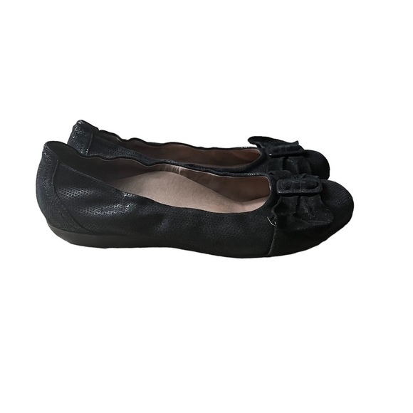 ABEO B.I.O. System Tabitha Bow Accent Ballet Flats Size 7.5 - Picture 1 of 6